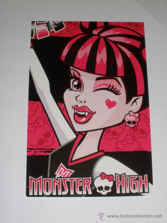 Coleccionismo cromos antiguos: CROMO POSTAL PANINI 2011 - MONSTER HIGH - N&ordm; 28 - Foto 1