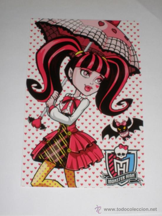 Coleccionismo cromos antiguos: CROMO POSTAL PANINI 2011 - MONSTER HIGH - N&ordm; 27 - Foto 1