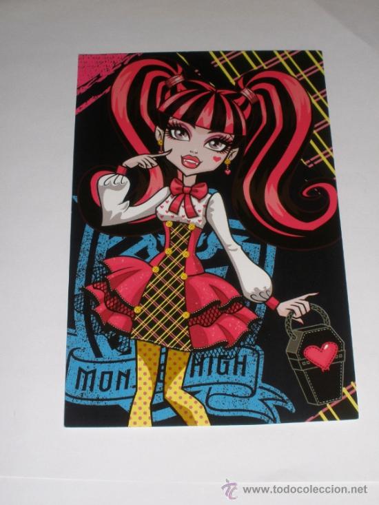 Coleccionismo cromos antiguos: CROMO POSTAL PANINI 2011 - MONSTER HIGH - N&ordm; 25 - Foto 1