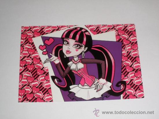 Coleccionismo cromos antiguos: CROMO POSTAL PANINI 2011 - MONSTER HIGH - N&ordm; 24 - Foto 1