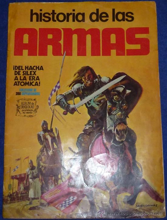 Coleccionismo cromos antiguos: Historia de las armas - Ediciones Este - Foto 1