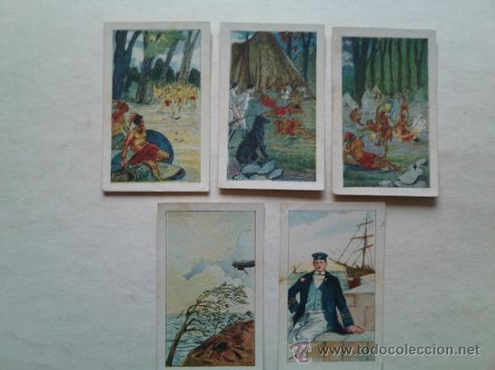 5 Cromos Antigüos El Faro Electrico De Chocol Vendido En