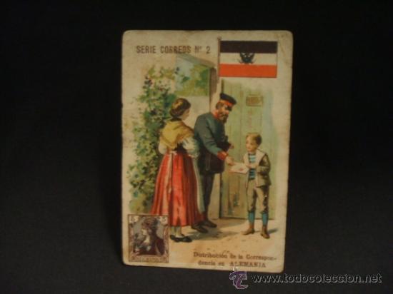 Collezionismo Figurine antiche: SERIE CORREOS N&ordm; 2 - ALEMANIA - SIN PUBLICIDAD AL DORSO -