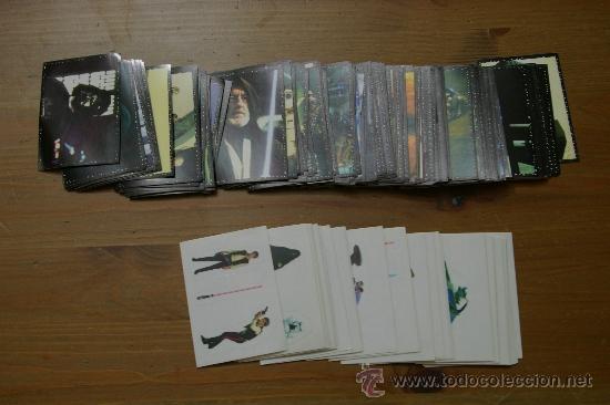 Coleccionismo cromos antiguos: 182 cromos Star Wars - Foto 1