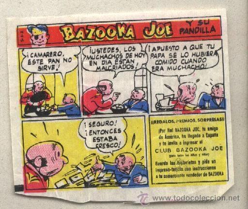 Coleccionismo cromos antiguos: Cromo Bazooka Joe y su pandilla - Foto 1