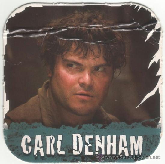 Coleccionismo Cromos antiguos: ARC-01 CARL DENHAM CROMO DE CARTON DE LA PELICULA KING KONG. RARO.