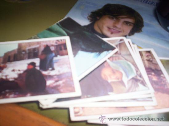 Coleccionismo Cromos antiguos: LAS AVENTURAS DE PINOCHO - PANINI - LOTE DE 21 CROMOS DIFERENTES