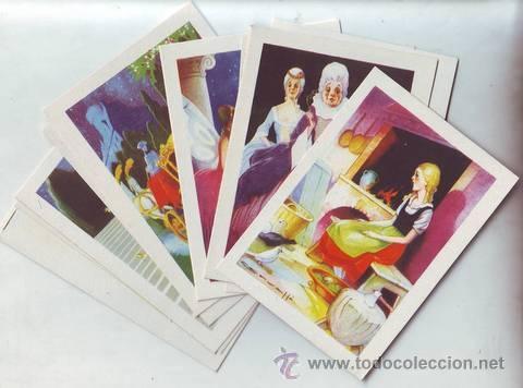 Coleccionismo cromos antiguos: LA CENICIENTA. Cromos Celta n&ordm;2 (completo). En sobre original - Foto 1