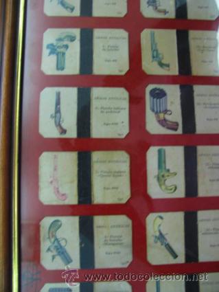 Coleccionismo cromos antiguos: cajas de cerillas tematica de armas - Foto 3