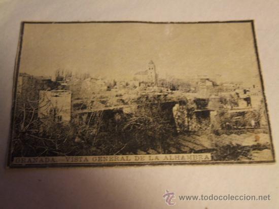 Coleccionismo cromos antiguos: GRANADA CONJUNTO 3 CROMOS SIGLO CIC - Foto 1