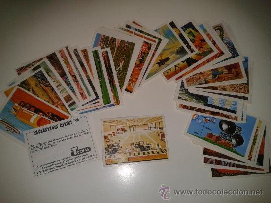 Colecionismo Cromos antigos: SABIAS QUE...? TORRAS (RUIZ ROMERO) Para venta individual MIRAR LISTA