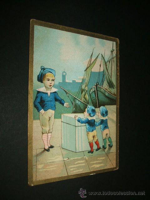 Coleccionismo cromos antiguos: CROMO SIGLO XIX - Foto 1