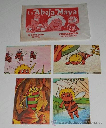 Coleccionismo Cromos antiguos: CROMOS DE LA SERIE LA ABEJA MAYA - ANTIGUOS-N&ordm;231-241-270-272