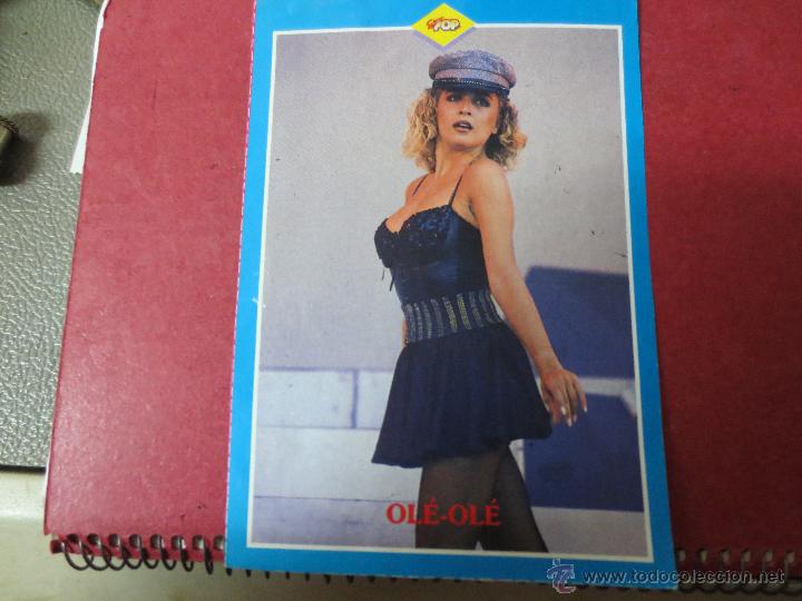 Coleccionismo cromos antiguos: ole ole.  marta sanchez.   super pop. - Foto 1