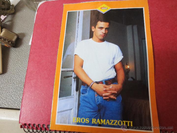Coleccionismo cromos antiguos: eros ramazzotti - Foto 1