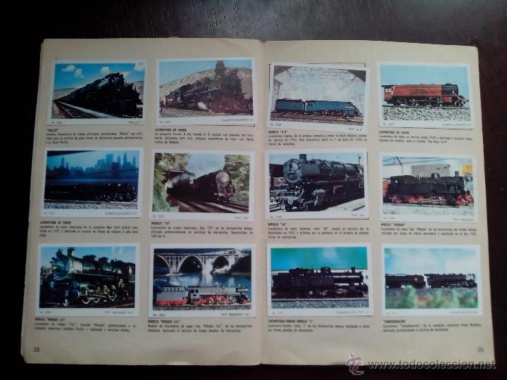 Coleccionismo cromos antiguos: BARCOS Y TRENES. COMPLETO. LLEVA POSTER INTERIOR COMPLETO - Foto 4