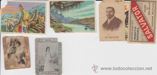 Collezionismo Figurine antiche: lote de 6 cromos. las Cruzadas y Fototipias.