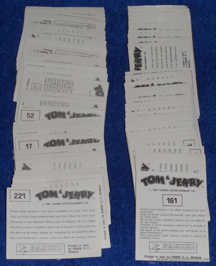 Coleccionismo cromos antiguos: Tom y Jerry - Panini (1990) - Foto 1