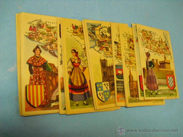 Collezionismo Figurine antiche: 25 cromos, geografia de francia, fabrica de cigarrillos jose moreno zamorano,tenerife