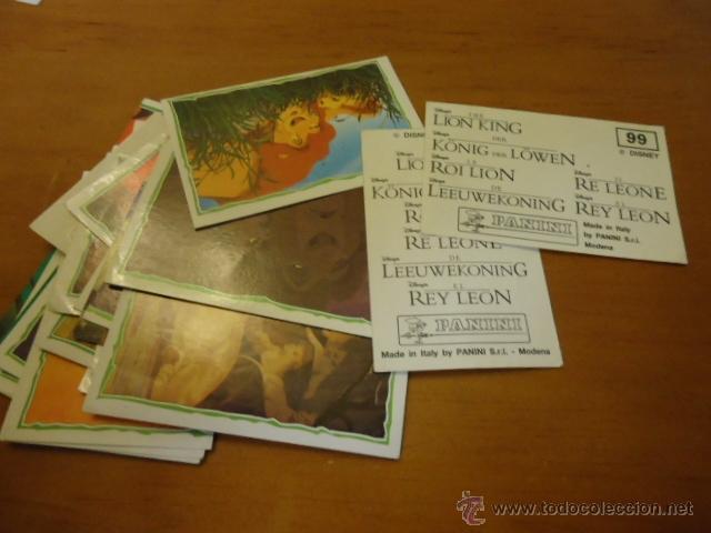 Coleccionismo cromos antiguos: El Rey Le&oacute;n - PANINI CROMOS - Foto 1