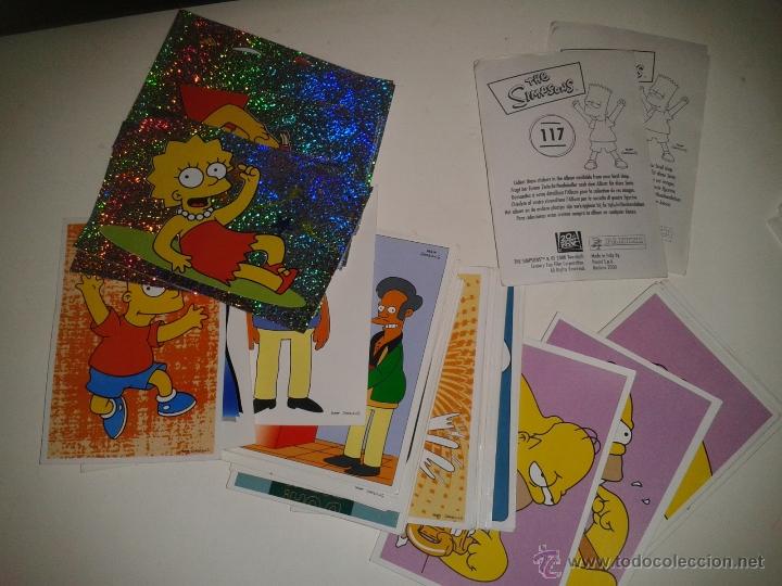 Coleccionismo cromos antiguos: THE SIMPSONS (PANINI A&Ntilde;O 2000) - Foto 1