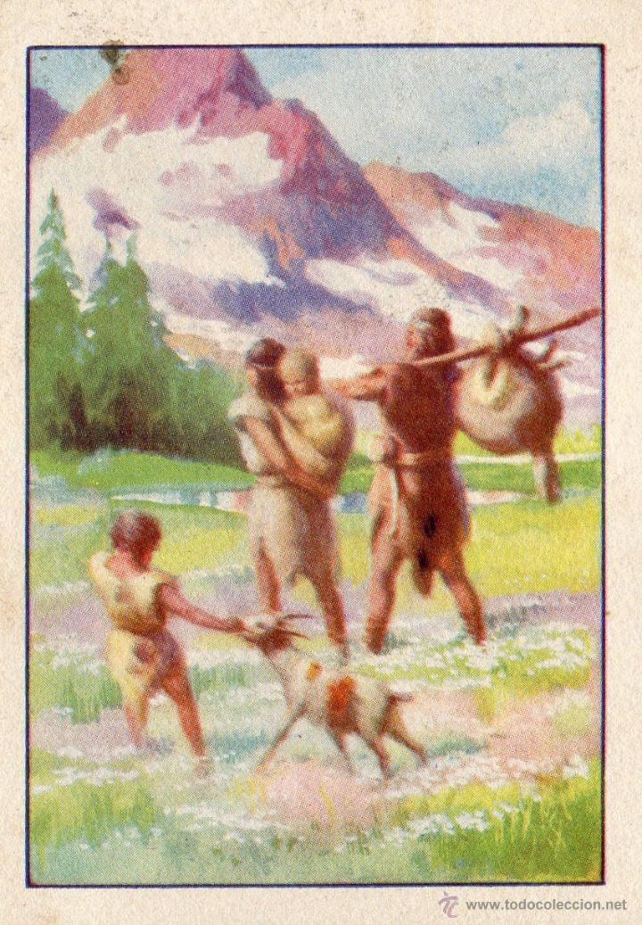 Coleccionismo cromos antiguos: historia del progreso humano chocolates amatller - Foto 1