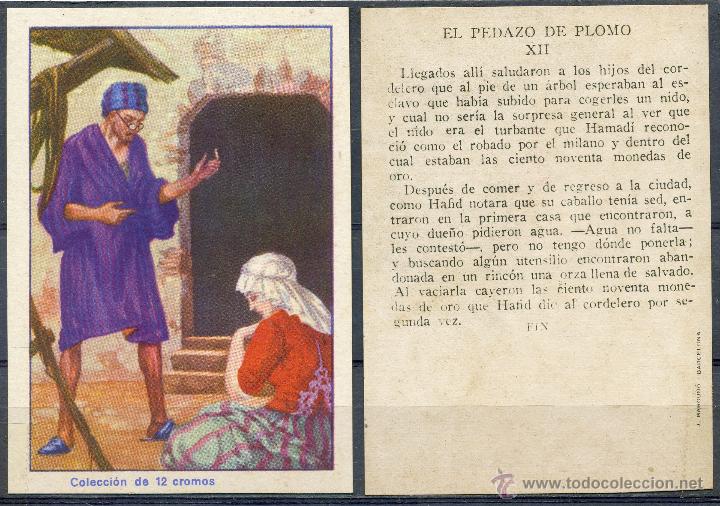 Coleccionismo cromos antiguos: CROMOS SERIE COMPLETA &ndash; EL PEDAZO DE PLOMO - Foto 7