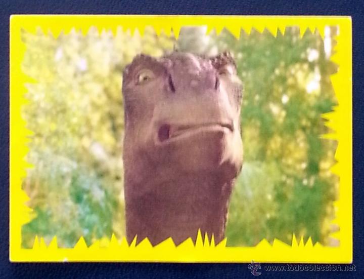 Coleccionismo cromos antiguos: CROMO DINOSAURIO - N&ordm; 28 - DISNEY PANINI - - Foto 1