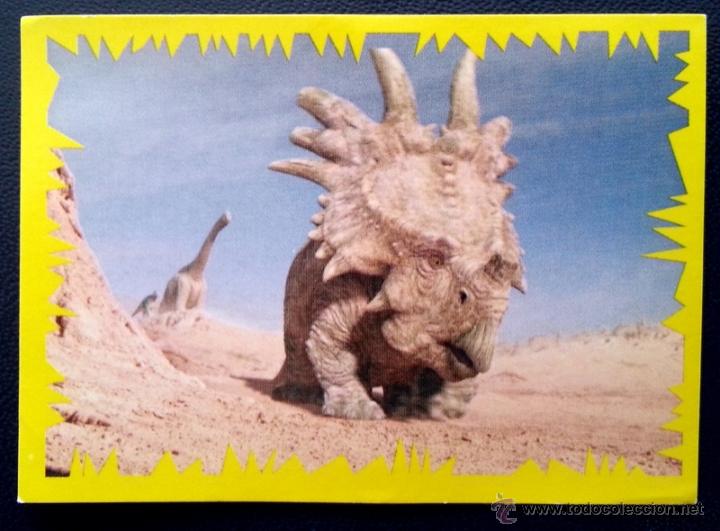 Coleccionismo cromos antiguos: CROMO DINOSAURIO - N&ordm; 87 - DISNEY PANINI - - Foto 1