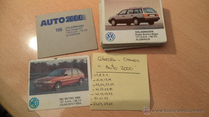 Coleccionismo cromos antiguos: cromos auto 2000 - Foto 1