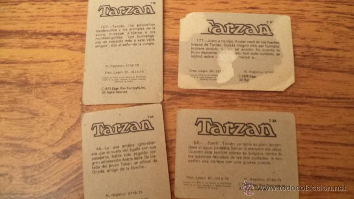Coleccionismo cromos antiguos: cromos coleccion tarzan - Foto 2