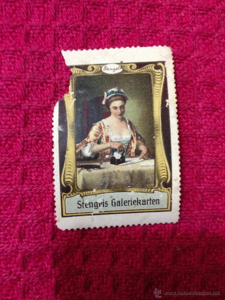 Coleccionismo Cromos antiguos: Antiguo sello-cromo Stengels - STENGELS GALERIEKARTEN - N&ordm;29184 Morland - Muy raro.