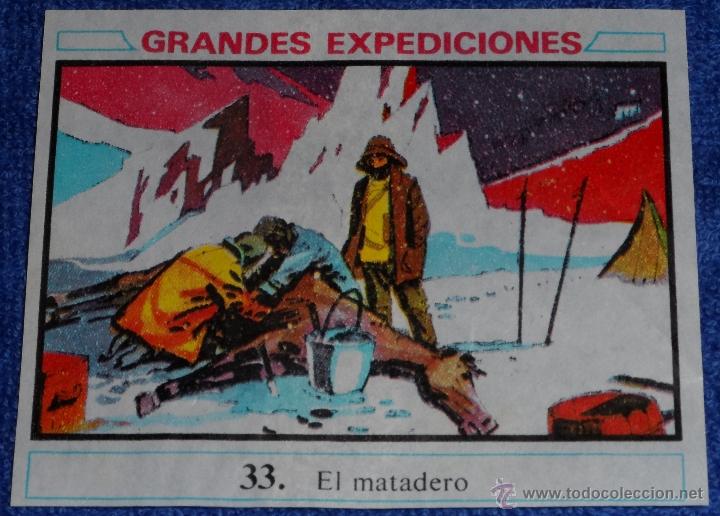 Coleccionismo cromos antiguos: Grandes Expediciones - Cromo n&ordm; 33 - Dunkin - Foto 1