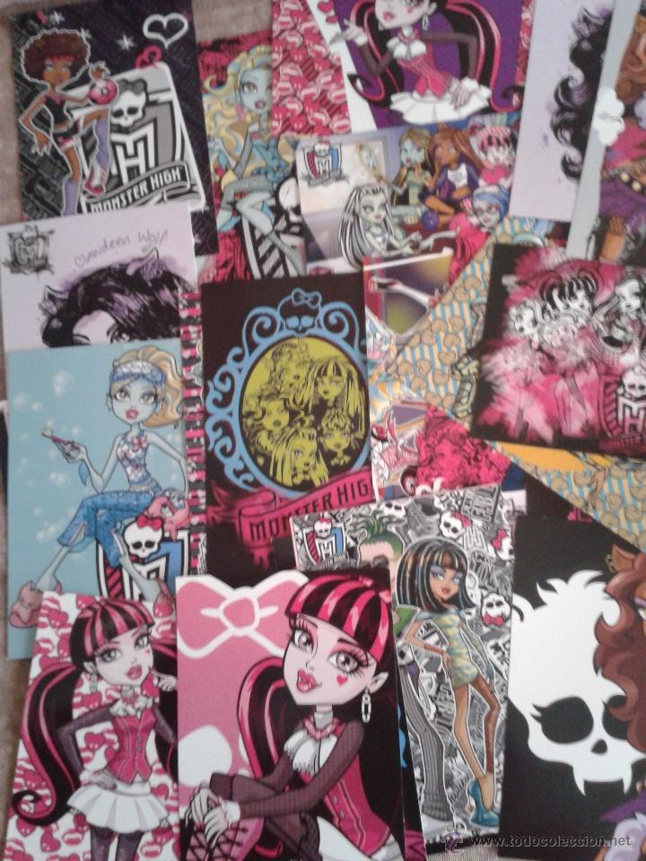 Coleccionismo cromos antiguos: 26 CROMO POSTALES MONSTER HIGH. EDITORIAL PANINI. - Foto 1