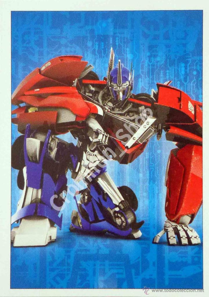 Coleccionismo cromos antiguos: N&ordm; X6 TRANSFORMERS  PRIME PANINI - Foto 1