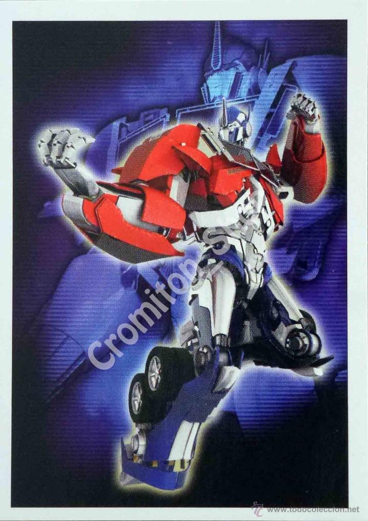 Coleccionismo cromos antiguos: N&ordm; X8 TRANSFORMERS  PRIME PANINI - Foto 1