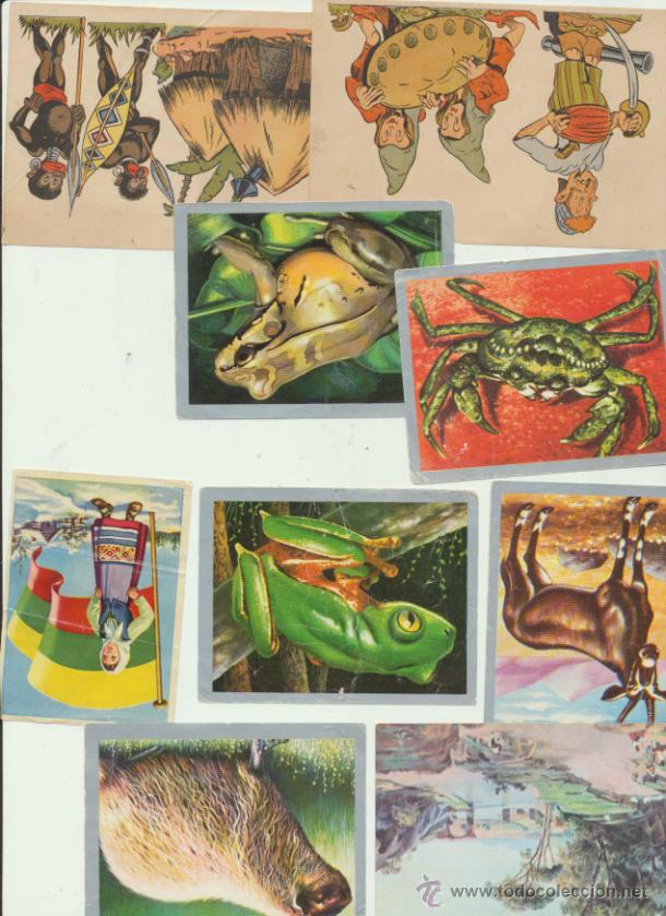 Coleccionismo cromos antiguos: Lote de 9 cromos varios. - Foto 1