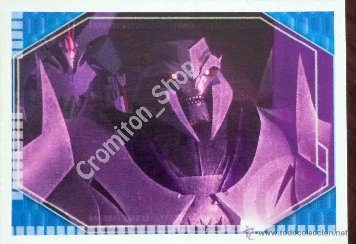 Coleccionismo cromos antiguos: N&ordm; 65 TRANSFORMERS  PRIME PANINI - Foto 1