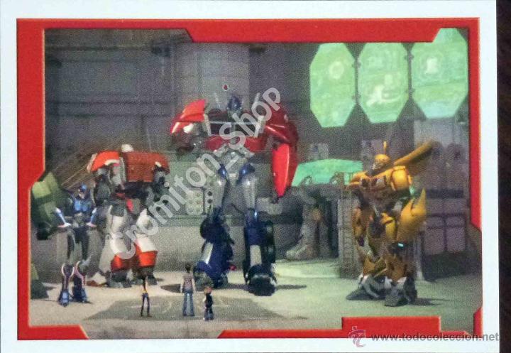Coleccionismo cromos antiguos: N&ordm; 20 TRANSFORMERS  PRIME PANINI - Foto 1