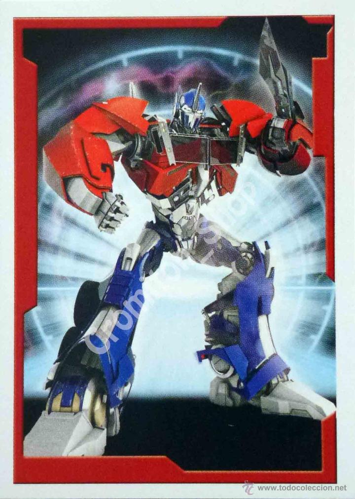Coleccionismo cromos antiguos: N&ordm; 11 TRANSFORMERS  PRIME PANINI - Foto 1