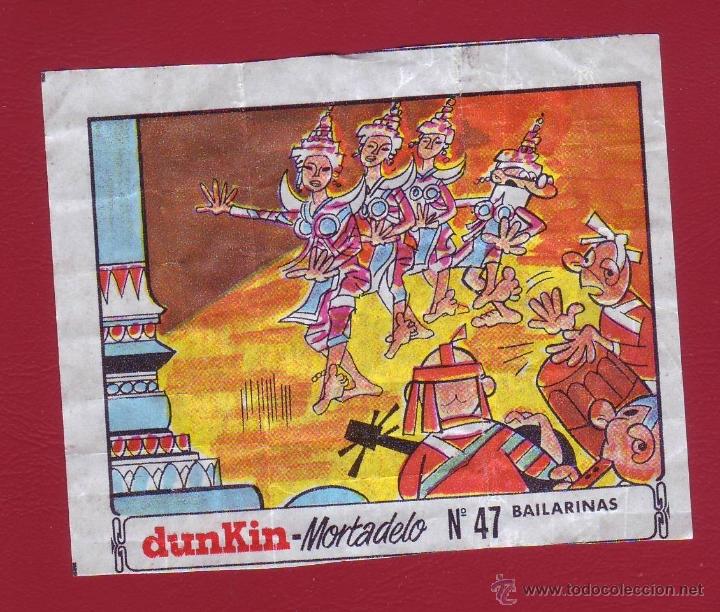Coleccionismo cromos antiguos: DUNKIN - MORTADELO - UN CROMO 47 - Foto 1