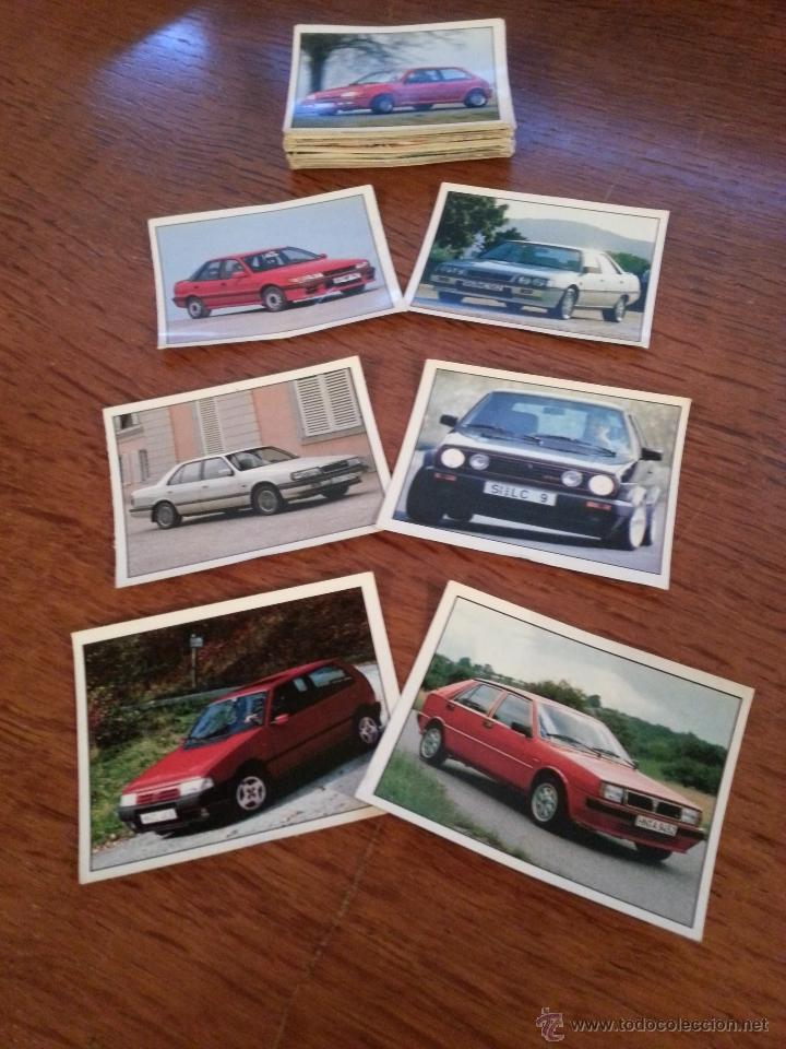 Coleccionismo cromos antiguos: LOTE DE 75 CROMOS AUTO PANINI - Foto 1