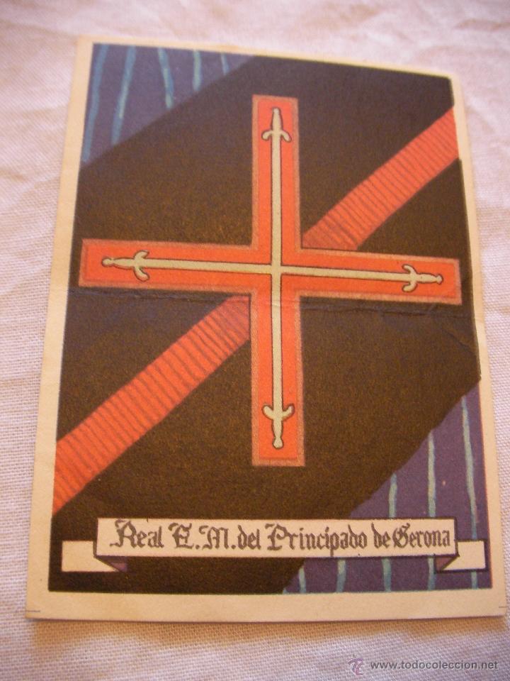 Coleccionismo cromos antiguos: ANTIGUO CROMO CONDECORACIONES ESPA&Ntilde;OLAS A&Ntilde;OS 50 CON HISTORIAL - ENVIO GRATIS ESPA&Ntilde;A