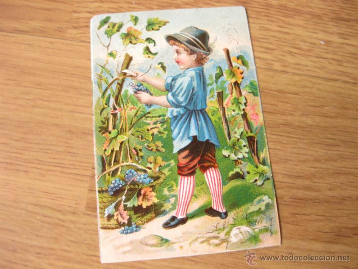 Collectionnisme Cartes &agrave; collectionner anciennes: CROMO DE CHOCOLATES SUPERIORES - COMPA&Ntilde;IA COLONIAL MADRID