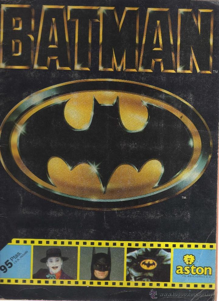 Coleccionismo cromos antiguos: ALBUM BATMAN - INCOMPLETO - Foto 1