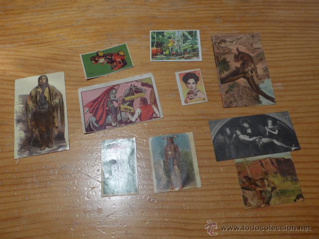 Coleccionismo cromos antiguos: Lote de cromos antiguos, variedad - Foto 1