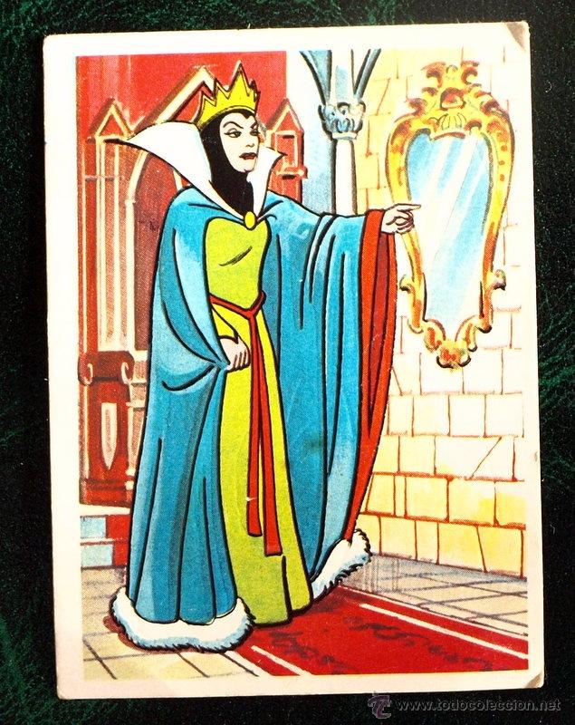 Coleccionismo Cromos antiguos: CROMO FESTIVAL WALT DISNEY N&ordm; 21 MADRASTRA DE BLANCANIEVES -PACOSA DOS - 1981 -