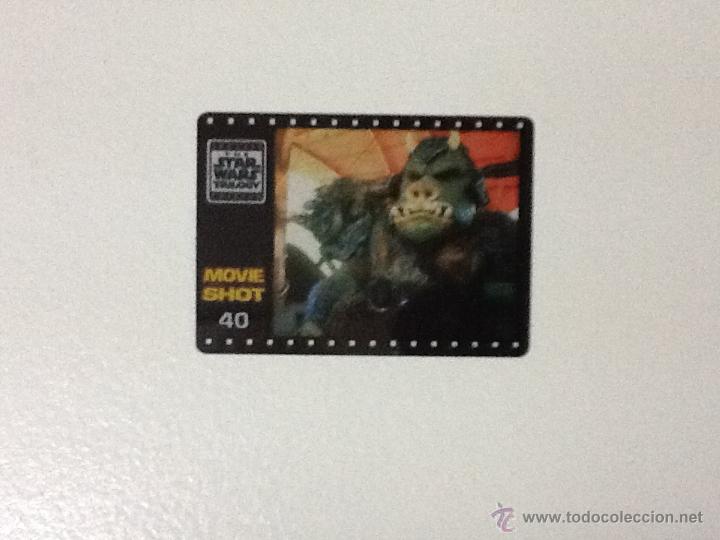 Coleccionismo cromos antiguos: MINI FILMS STAR WARS Movie Shot de Smiths iguales a las de MATUTANO1997 N&ordm; 40