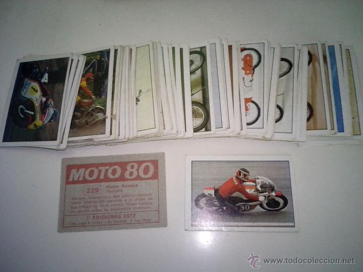 Coleccionismo cromos antiguos: MOTO 80 - EDICIONES ESTE - para venta individual mirar disponibles y precio