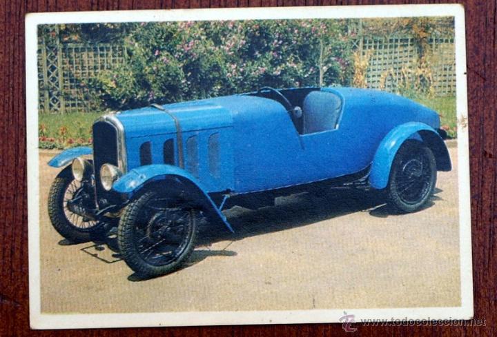 Coleccionismo Cromos antiguos: CROMO N&ordm; 71 - PEUGEOT 1913 - OBSEQUIO DE CIGARRILLOS - CUMBRE - A&Ntilde;O 1966 - SERIE 100 -